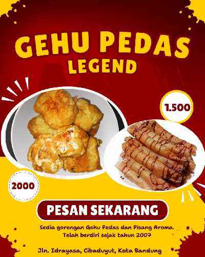 GEHU PEDAS LEGEND